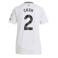 Echipament fotbal Aston Villa Matty Cash #2 Tricou Deplasare 2024-25 pentru femei maneca scurta